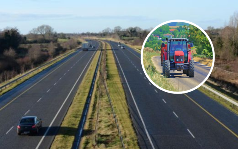 Farmers and truckers in war of words over call for tractor ban on Irish motorways