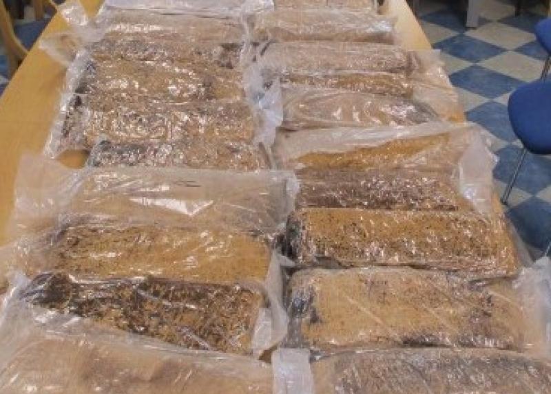 Arrests made following seizure of cannabis worth almost &euro;1m
