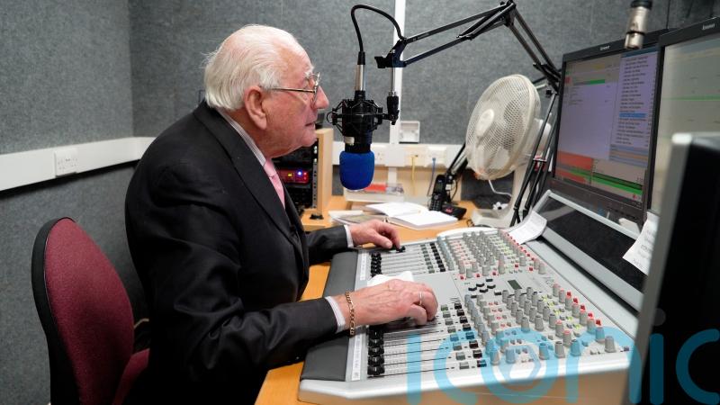 91 year old Irish host of hospital radio show in Britain 'has no intention of stopping'