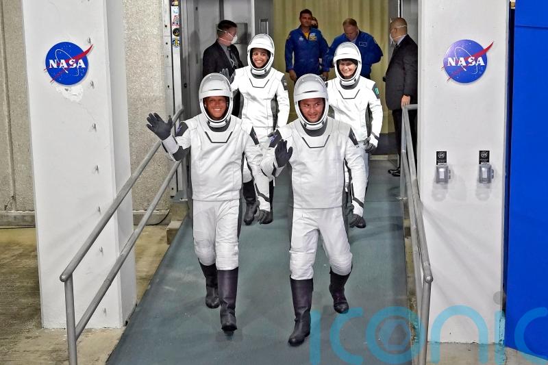 First gender-equal NASA crew launch from Earth to International Space Station