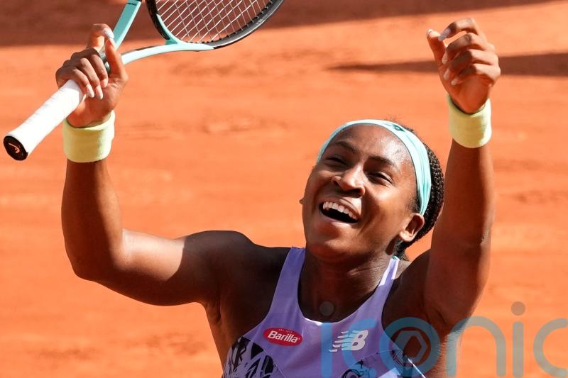 Coco Gauff shuts out noise to reach first grand slam final in Paris