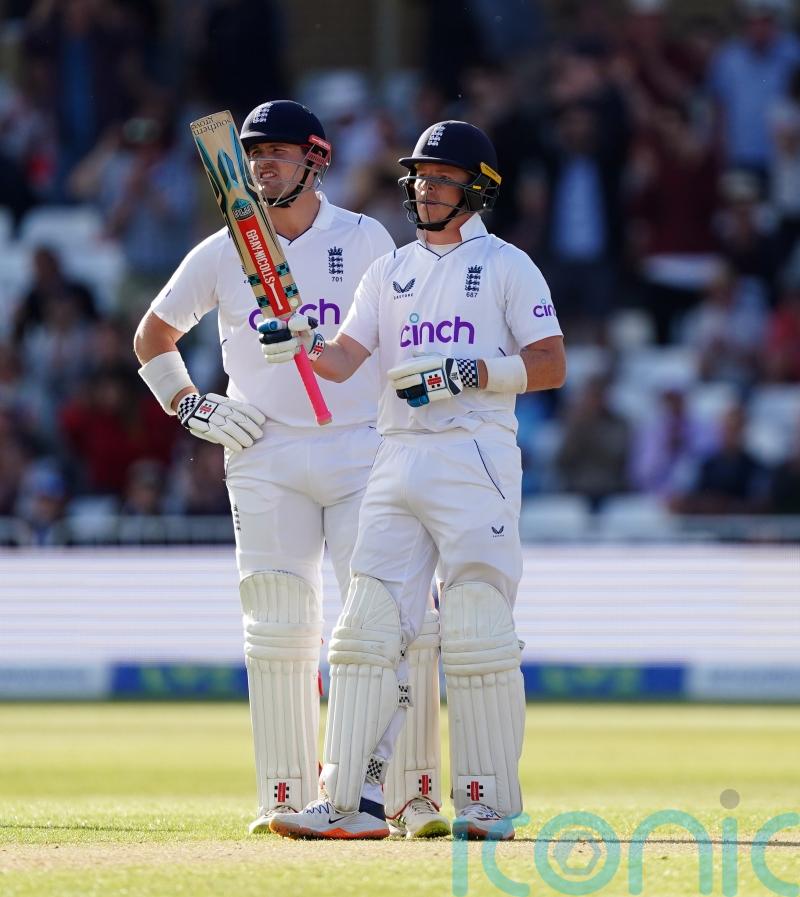 Alex Lees and Ollie Pope steady England after New Zealand build handsome lead