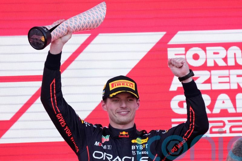 Max Verstappen wins Azerbaijan Grand Prix to extend his championship lead
