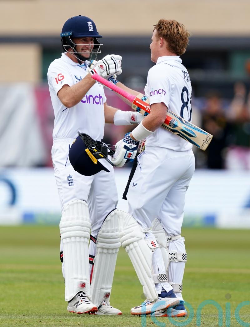 Ollie Pope and Joe Root reach centuries as runs continue to flow at Trent Bridge