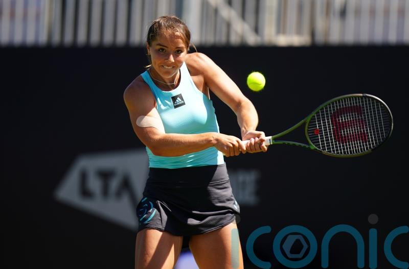 Jodie Burrage and Harriet Dart secure first-round victories at Eastbourne