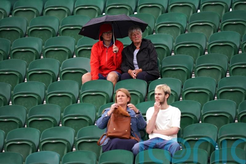 Wimbledon first-day attendance low after officials predicted &lsquo;record crowd&rsquo;