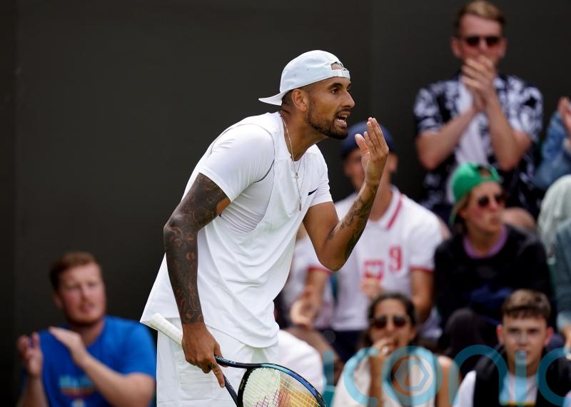 Nick Kyrgios admits spitting in direction of &lsquo;disrespectful&rsquo; fan at Wimbledon