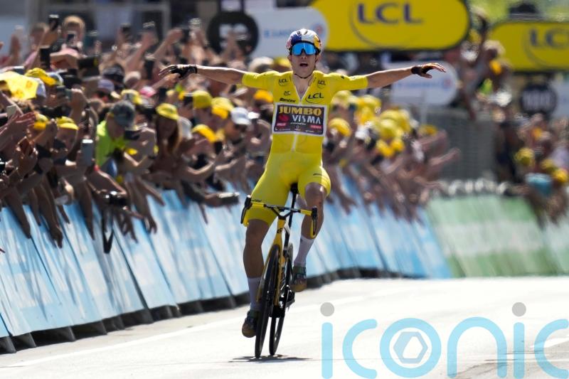 Impressive Wout Van Aert soloes to stage four victory at Tour de France