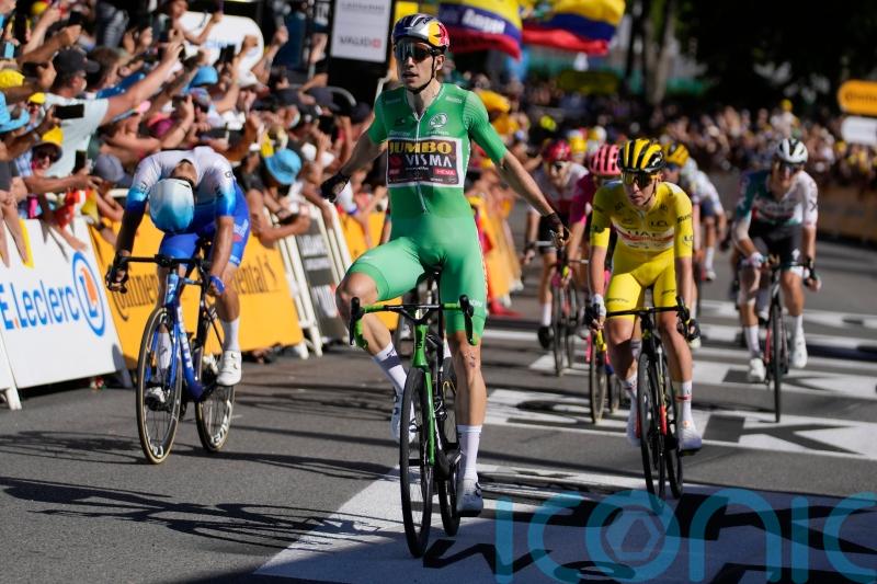 Wout Van Aert takes stage eight Tour glory as Tadej Pogacar extends lead
