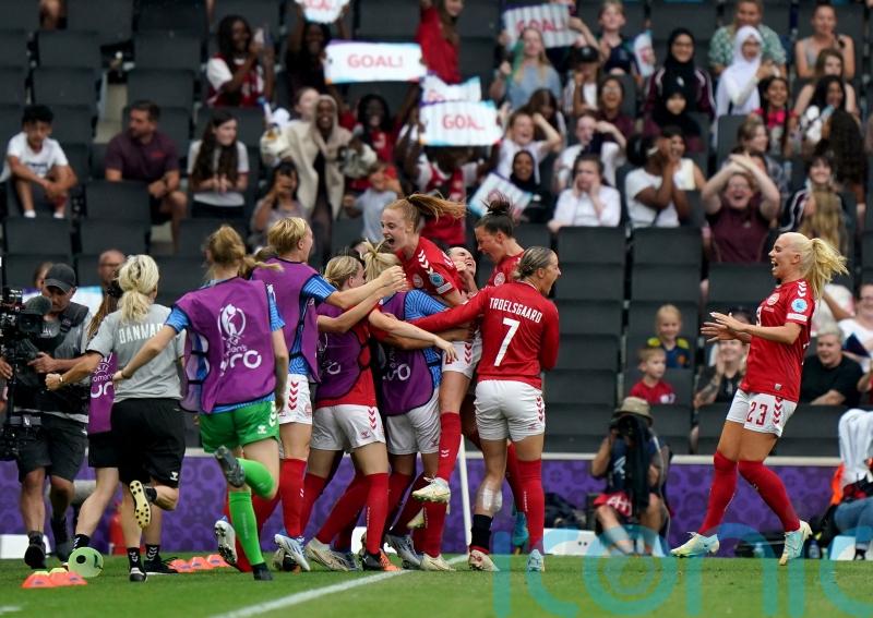 Pernille Harder header earns Denmark win over Finland to keep Euro hopes alive