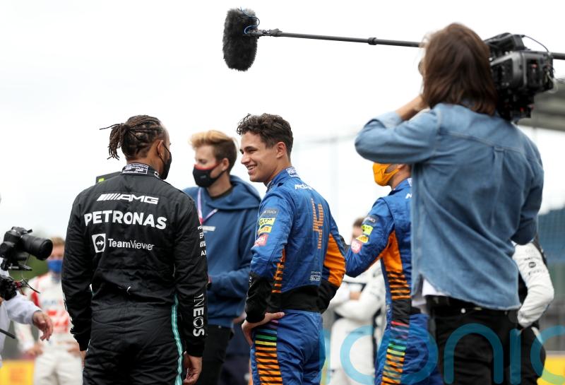 Lando Norris hails &lsquo;role model&rsquo; Lewis Hamilton ahead of his 300th F1 race