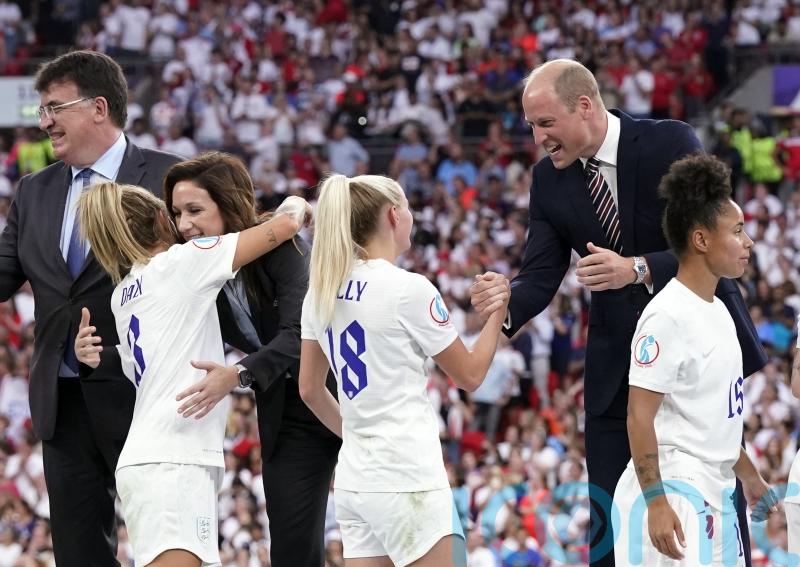 Queen and Duke of Cambridge hail &lsquo;inspirational&rsquo; England after Euro 2022 triumph