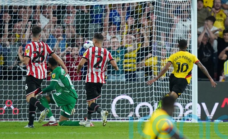 Watford win on Championship return as Joao Pedro goal downs Sheffield United