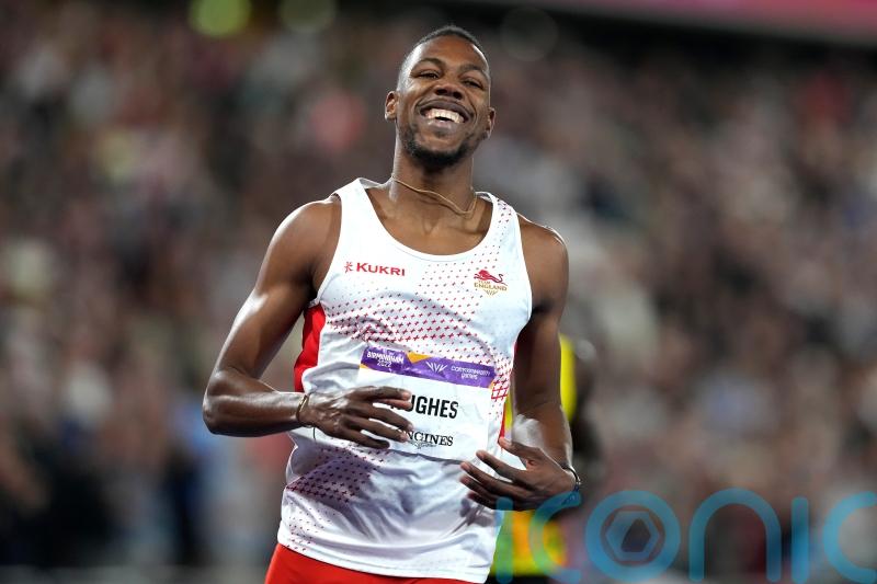 Zharnel Hughes misses out in his quest to get gold in Birmingham