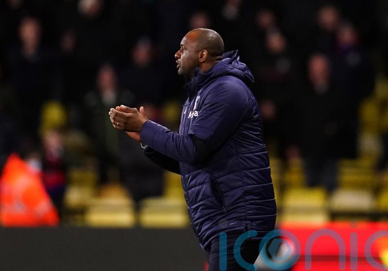 Patrick Vieira urges Crystal Palace to be brave and take chances at Liverpool