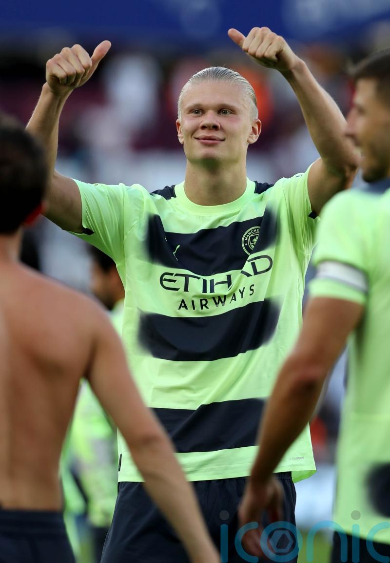 Pep Guardiola backs &lsquo;calm&rsquo; Erling Haaland to cope with Manchester City spotlight