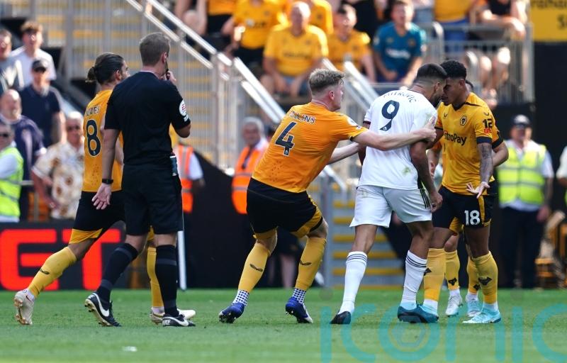 Bruno Lage says Aleksandar Mitrovic and Morgan Gibbs-White should have seen red