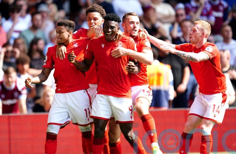 Nottingham Forest off the mark with victory over West Ham