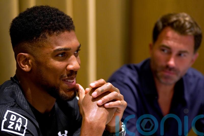 Anthony Joshua relishing underdog tag for Oleksandr Usyk rematch &ndash; Eddie Hearn