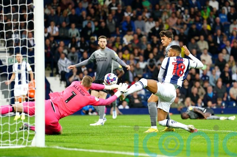 Struggling West Brom frustrated by Cardiff