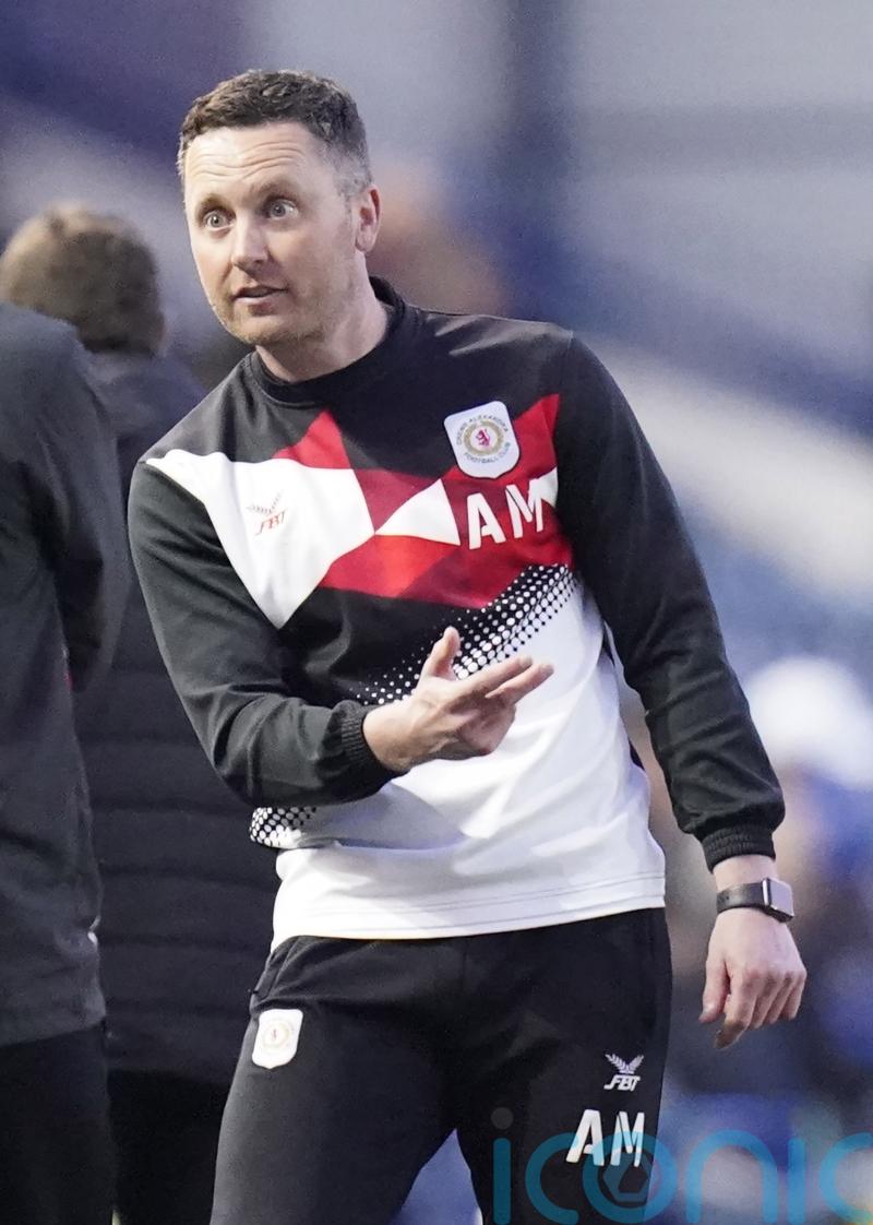 Crewe boss Alex Morris perplexed by amount of stoppage time in Northampton draw