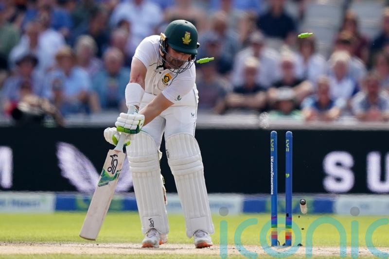 Three more wickets keep England on the front foot in Manchester