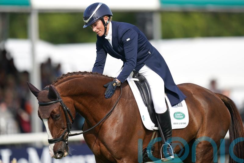 Sarah Bullimore secures narrow overnight lead at Burghley Horse Trials