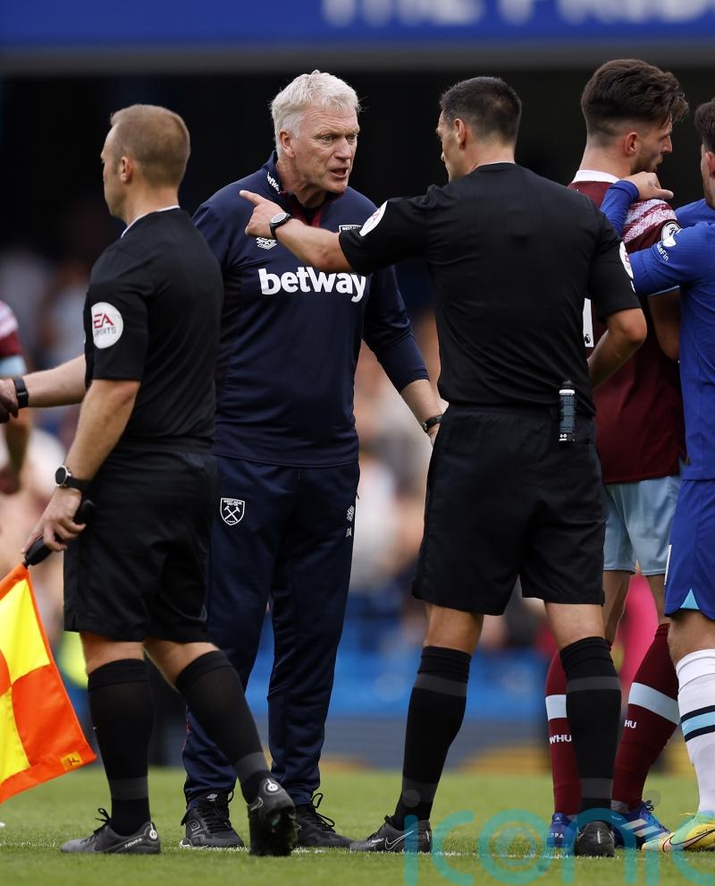 David Moyes &rsquo;embarrassed&rsquo; for VAR after expletive-laden referee confrontation
