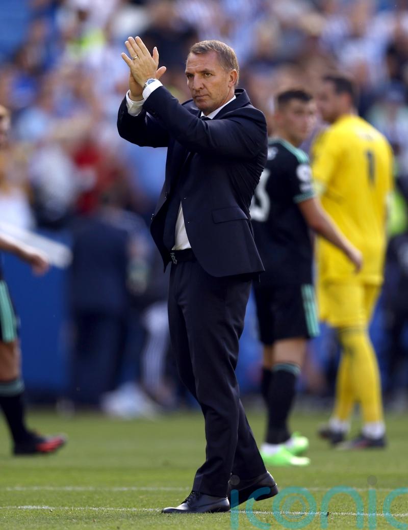 Under-pressure Brendan Rodgers defends Leicester players arguing on the pitch