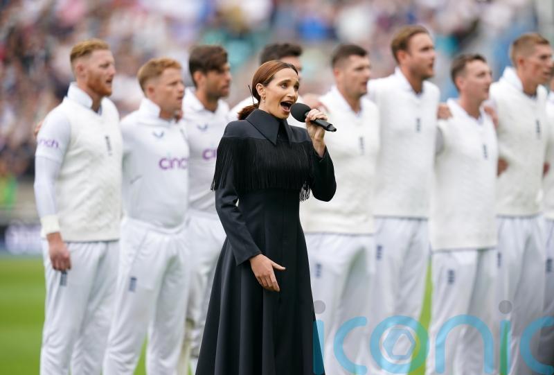 Historic rendition of God Save The King fills Oval as cricket commemorates Queen