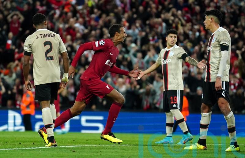 Joel Matip heads late winner as Liverpool labour to victory over Ajax