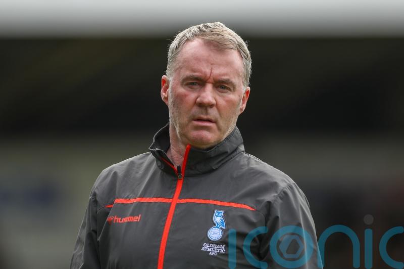 Oldham win John Sheridan&rsquo;s last game in charge