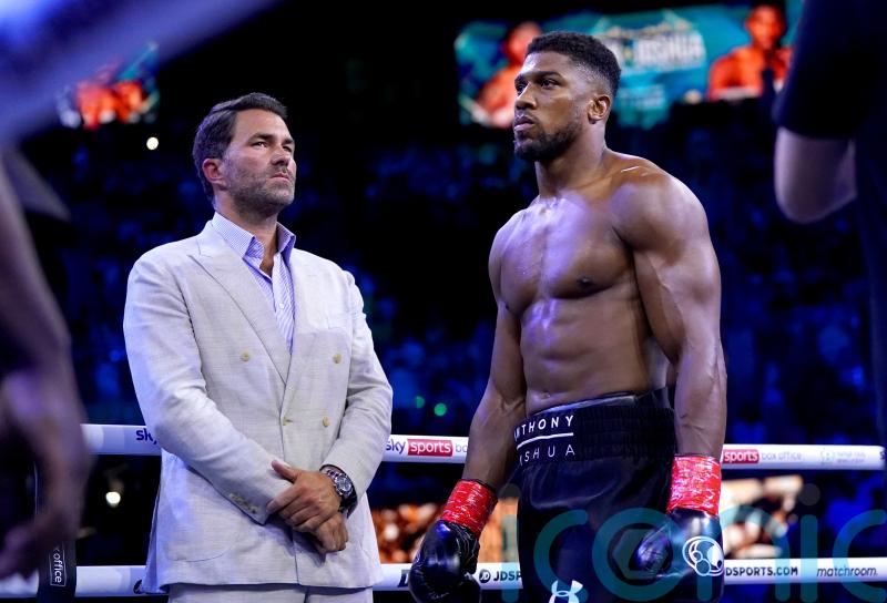 &lsquo;No chance&rsquo; Tyson Fury-Anthony Joshua fight gets signed on Monday &ndash; Eddie Hearn