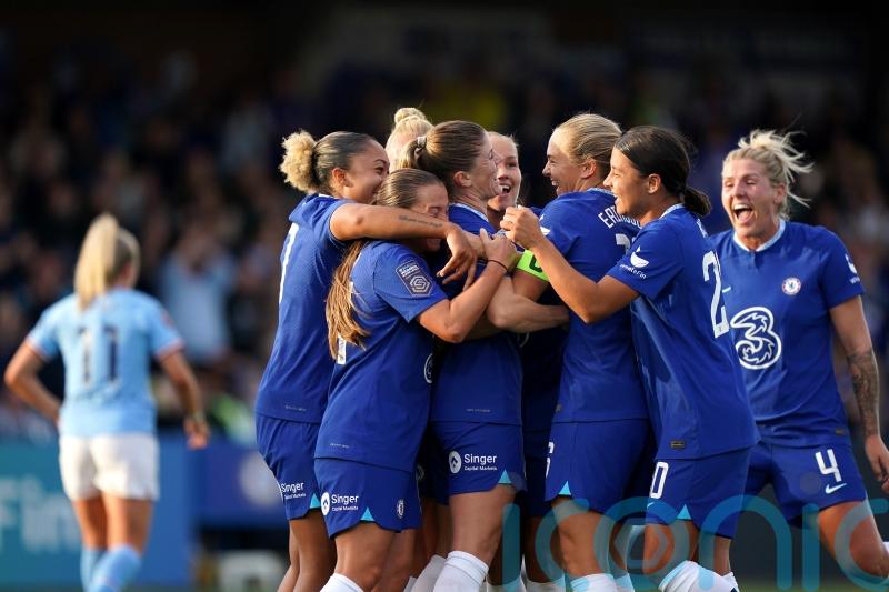 Champions Chelsea claim first win of new WSL season by beating Manchester City