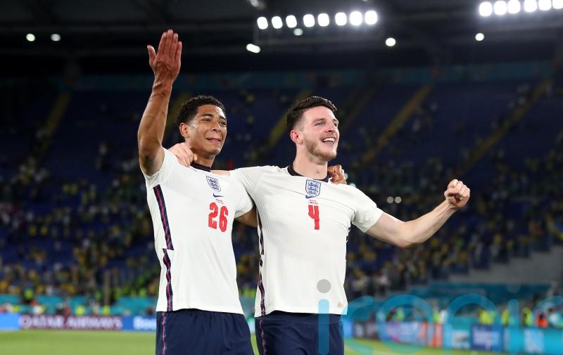 Jude Bellingham labelled &lsquo;world&rsquo;s best&rsquo; by England team-mate Declan Rice