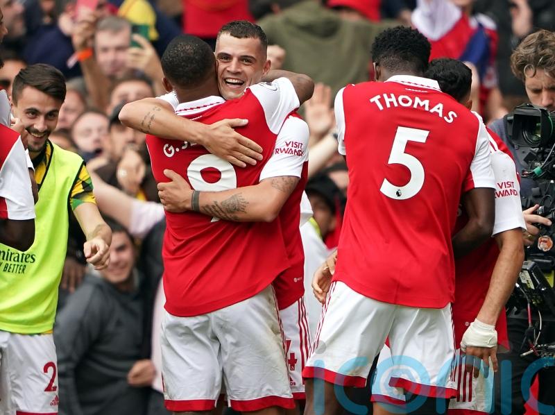 Arsenal keep hold of top spot with impressive derby win over rivals Tottenham