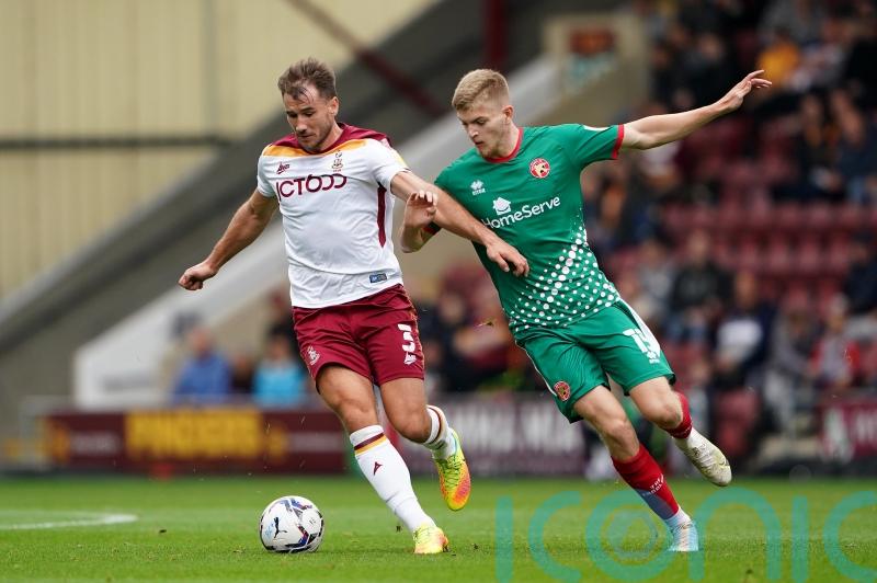 Bradford defender Liam Ridehalgh still missing for Stockport clash