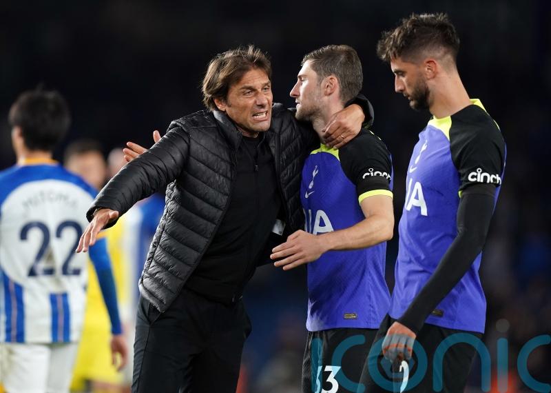 Antonio Conte hails &lsquo;top men&rsquo; as Tottenham end tough week with win at Brighton