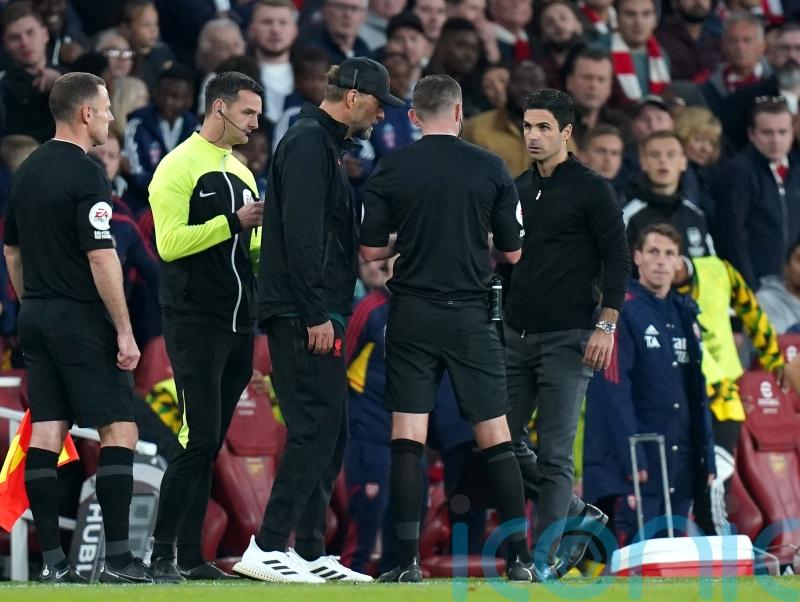 FA awaiting referee&rsquo;s report on Arsenal-Liverpool flashpoint
