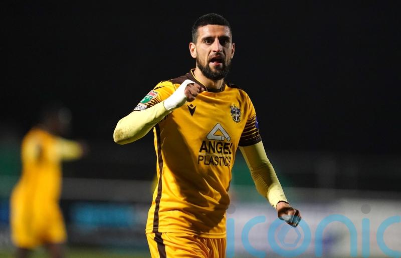 Striker Omar Bugiel suspended for Sutton&rsquo;s FA tie with Farnborough