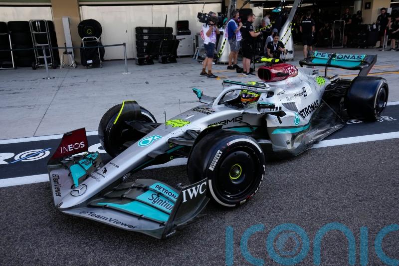 Hamilton and Russell secure Mercedes one-two after first practice in Abu Dhabi