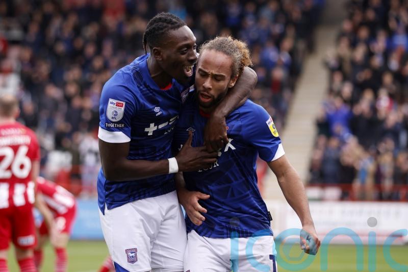 Freddie Ladapo and Marcus Harness on target as Ipswich ease past Exeter
