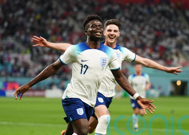 Bukayo Saka bags a brace as England start World Cup in style with rout of Iran