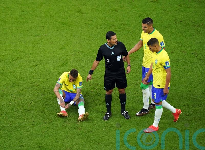 Neymar ruled out of Brazil&rsquo;s World Cup clash with Switzerland by ankle injury