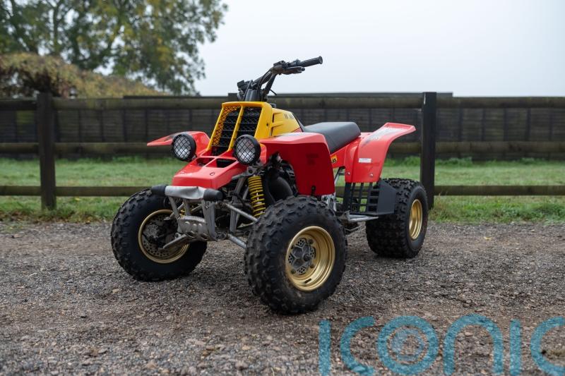 Quad bike belonging to renowned rock singer heads to auction