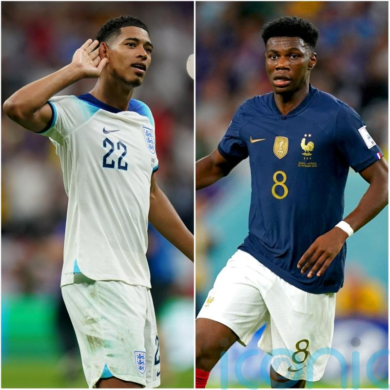 Jude Bellingham v Aurelien Tchouameni: Midfield battle key to quarter-final