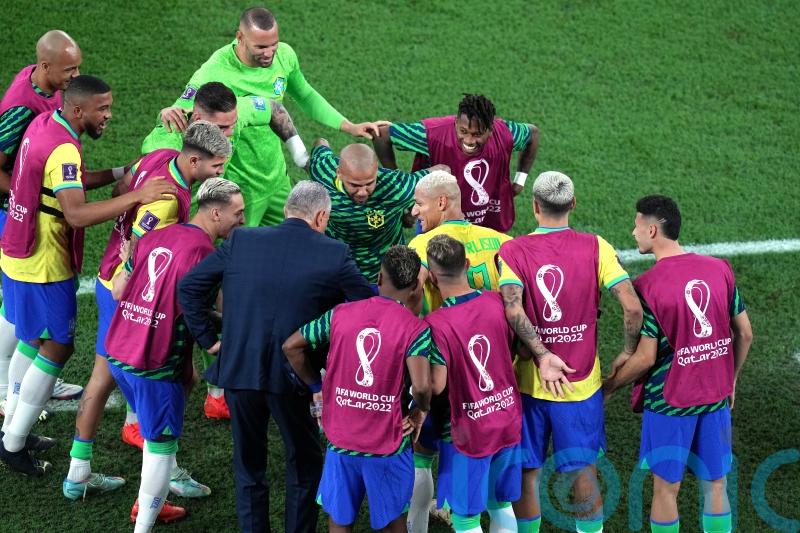 Tite vows to keep Brazil dancing ahead of World Cup quarter-final with Croatia