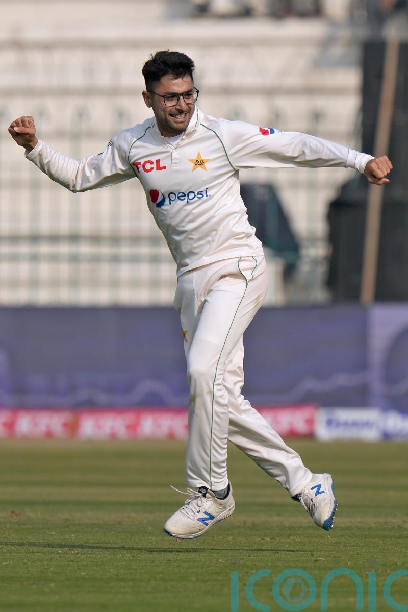 Abrar Ahmed&rsquo;s seven-wicket haul helps put Pakistan on top against England