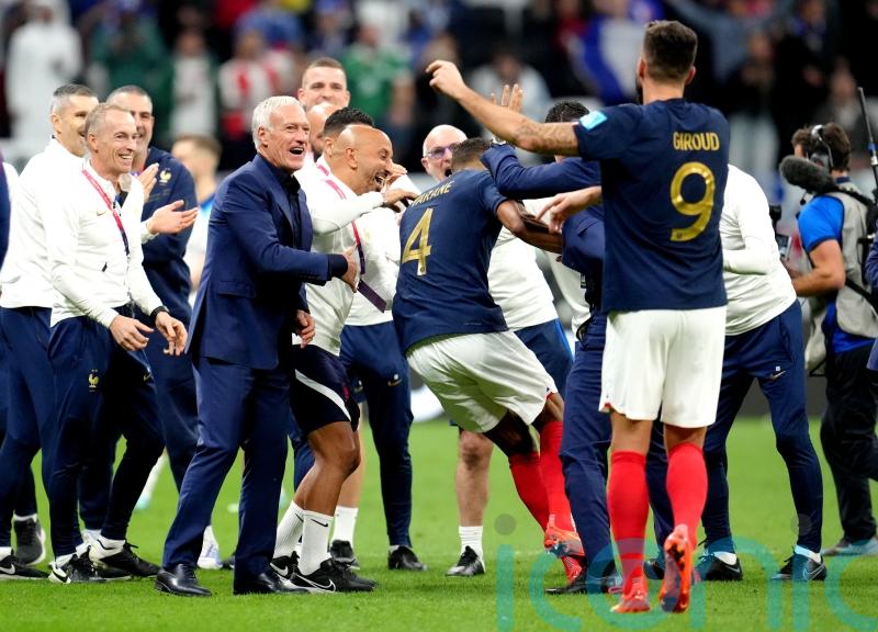 &lsquo;You need a bit of luck sometimes&rsquo; &ndash; Didier Deschamps after France beat England