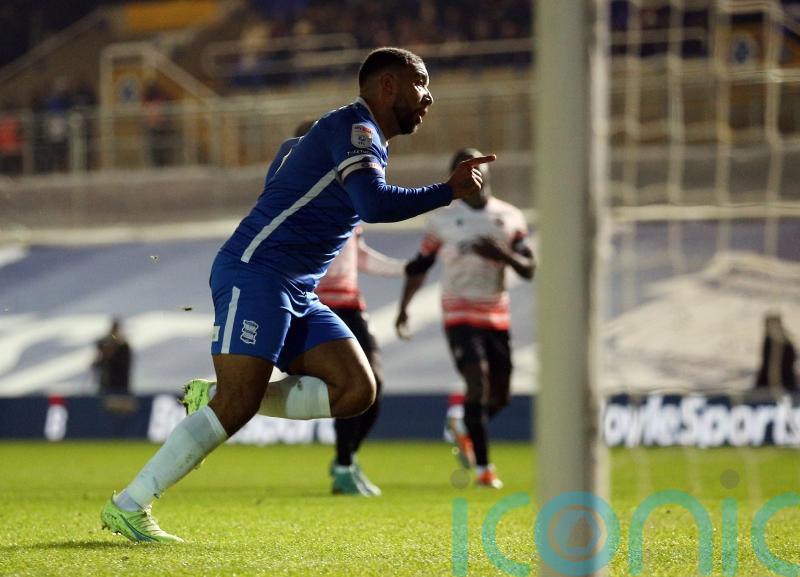 Troy Deeney nets first-half brace as Birmingham hold on to defeat Reading